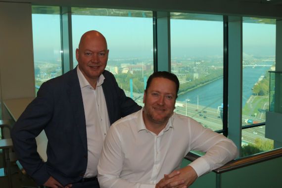 John van Doorn (left) and Marijn van Leben: 'Facilitor is a company that sincerely shares its thoughts with us. Its people aren’t secretly trying to sell us all kinds of extra services.’